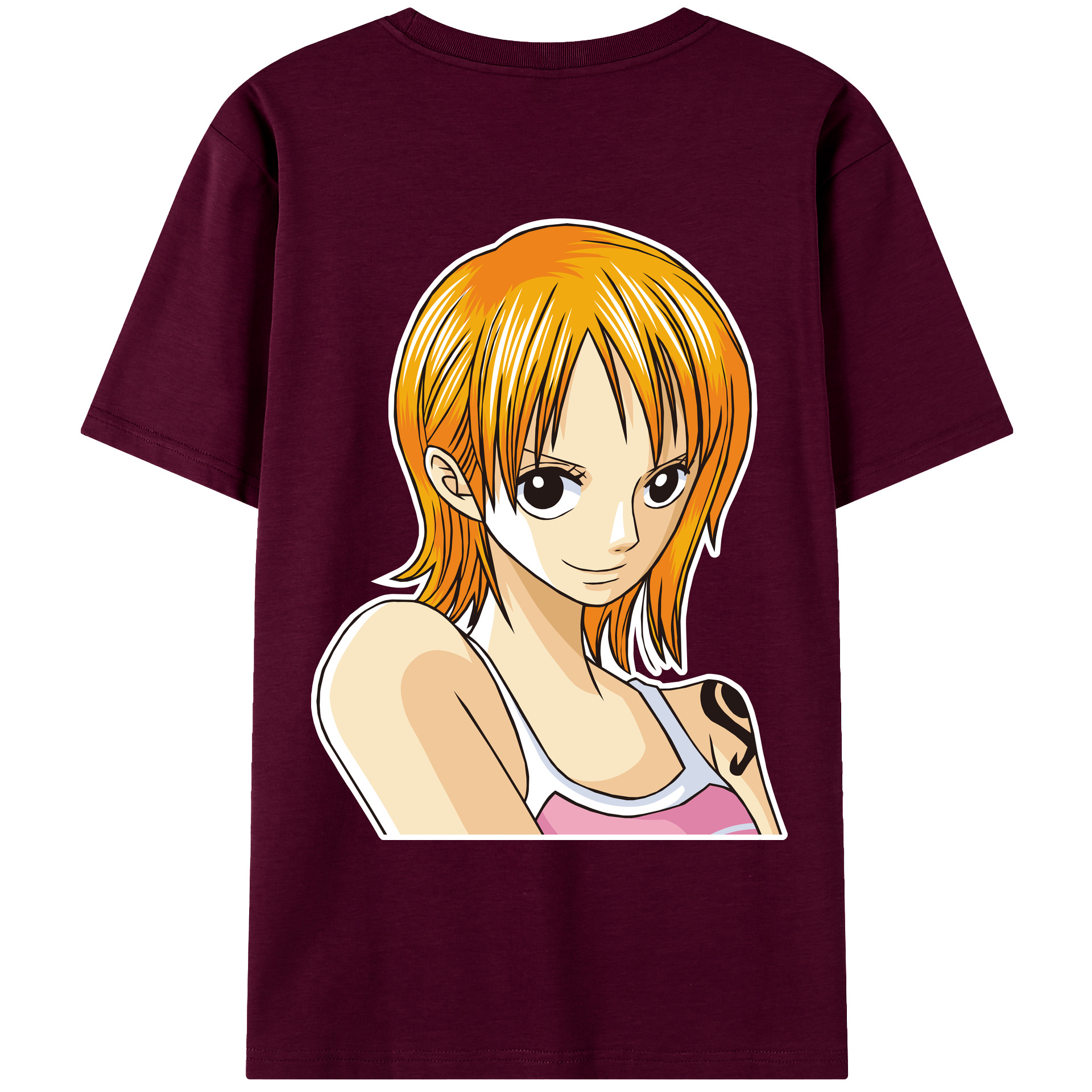 ワンピース ナミ ONE PIECE Nami レディース半袖Tシャツ(バックプリント)